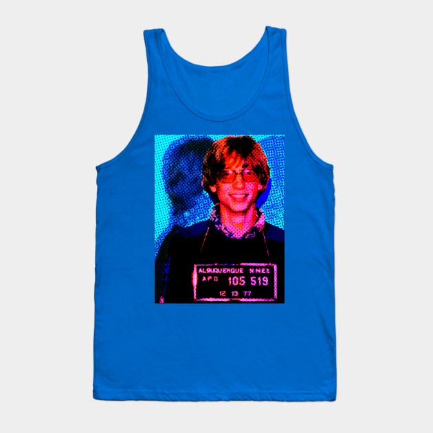 Bill Gates Mugshot Tank Top by SABREart